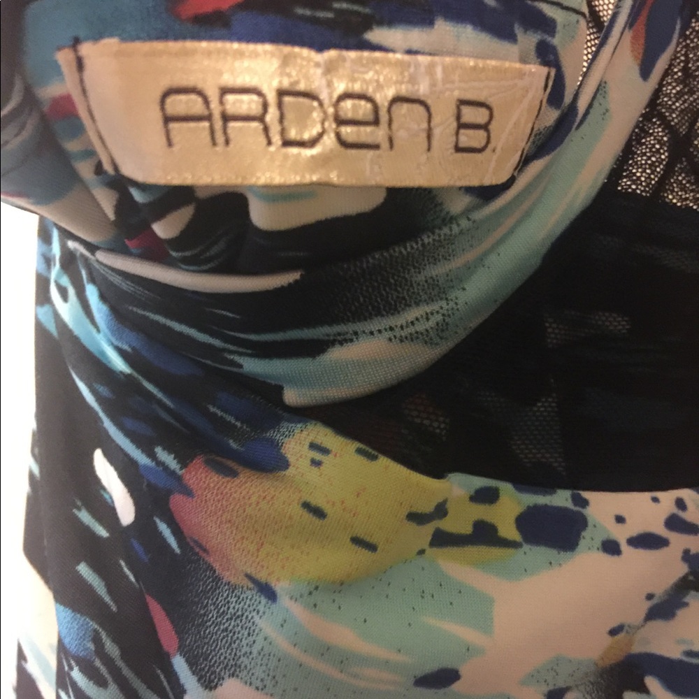 Arden B Multi Color Dress-Size M - Picture 3 of 5